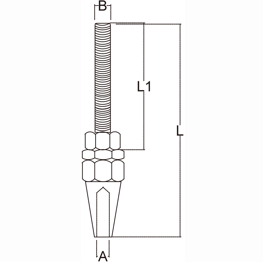 eighth-inch-stainless-steel-swageless-stud-specification-diagram